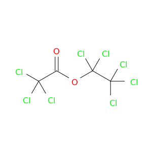 Acetic acid, trichloro-, pentachloroethyl ester