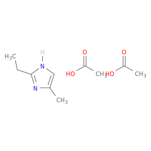 1H-Imidazole, 2-ethyl-4-methyl-, diacetate