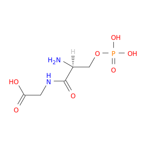Glycine, N-(O-phosphono-L-seryl)-