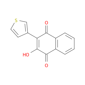 1,4-Naphthalenedione, 2-hydroxy-3-(3-thienyl)-