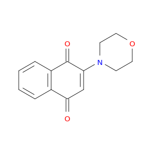1,4-Naphthalenedione, 2-(4-morpholinyl)-