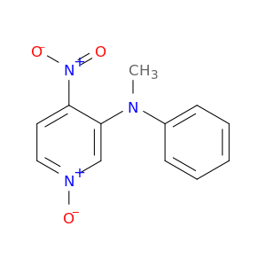 3-Pyridinamine, N-methyl-4-nitro-N-phenyl-, 1-oxide