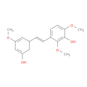 3-[(E)-2-(5-HYDROXY-3-METHOXY-1-CYCLOHEXA-2,4-DIENYL)VINYL]-2,6-DIME THOXY-PHENOL