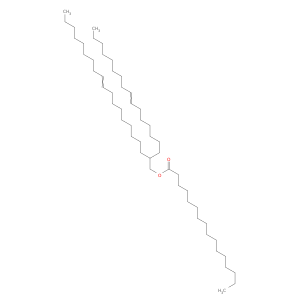 2-(7-hexadecen-1-yl)-11-eicosen-1-yl十六烷酸盐