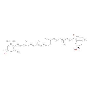 (2E,4E,6E,8E,10E,12E,14E,16E,18E)-1-((1R,4S)-4-羟基-1,2,2-三甲基环戊基)-19-((R)-4-羟基-2,6,6-三甲基环己-1-烯-1-基)-4,8,13,17-四甲基壬-2,4,6,8,10,12,14,16,18-九烯-1-酮