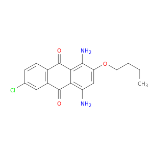 9,10-Anthracenedione, 1,4-diamino-2-butoxy-6-chloro-