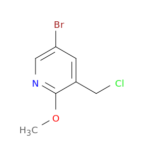 5-Bromo-3-(chloromethyl)-2-methoxypyridine