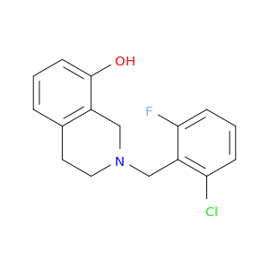 8-Isoquinolinol, 2-[(2-chloro-6-fluorophenyl)methyl]-1,2,3,4-tetrahydro-