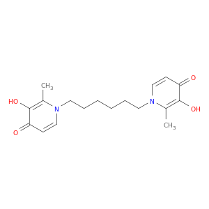 4(1H)-Pyridinone, 1,1'-(1,6-hexanediyl)bis[3-hydroxy-2-methyl-