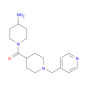 Methanone, (4-amino-1-piperidinyl)[1-(4-pyridinylmethyl)-4-piperidinyl]-