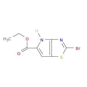 2-溴-4H-吡咯并[2,3-d]噻唑-5-羧酸乙酯
