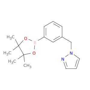 1H-吡唑,1-[[3-(4,4,5,5-四甲基-1,3,2-二氧杂硼烷-2-基)苯基]甲基]-