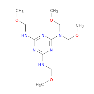 1,3,5-Triazine-2,4,6-triamine, N,N,N',N''-tetrakis(methoxymethyl)-