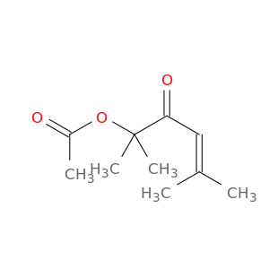 4-Hexen-3-one, 2-(acetyloxy)-2,5-dimethyl-