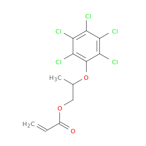 2-Propenoic acid, 2-(pentachlorophenoxy)propyl ester