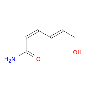 2,4-Hexadienamide, 6-hydroxy-, (Z,E)-