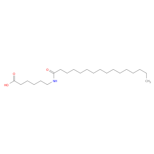 Hexanoic acid, 6-[(1-oxohexadecyl)amino]-