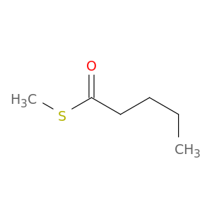 Pentanethioic acid, S-methyl ester