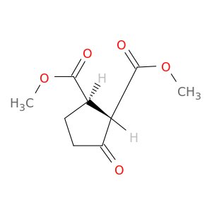 1,2-Cyclopentanedicarboxylic acid, 3-oxo-, dimethyl ester, trans-