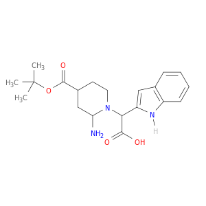 α-[4-[[(1,1-二甲基乙氧基)羰基]氨基]-1-哌啶基]-1H-吲哚-2-乙酸