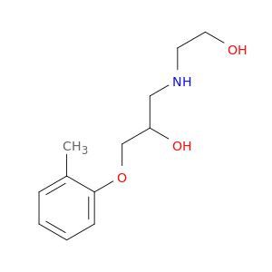 2-Propanol, 1-[(2-hydroxyethyl)amino]-3-(2-methylphenoxy)-
