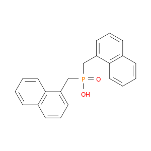 Phosphinic acid, P,P-bis(1-naphthalenylmethyl)-