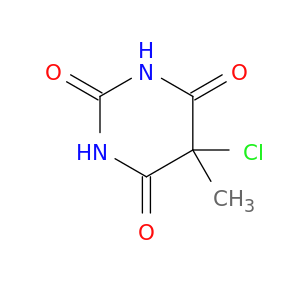 2,4,6(1H,3H,5H)-Pyrimidinetrione, 5-chloro-5-methyl-