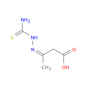 (3Z)-3-(carbamothioylhydrazinylidene)butanoic acid