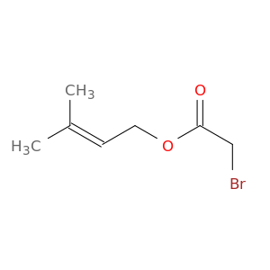 Acetic acid, bromo-, 3-methyl-2-butenyl ester