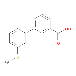 3'-(Methylthio)-[1,1'-biphenyl]-3-carboxylic acid