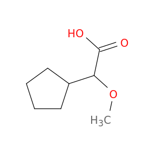 2-Cyclopentyl-2-methoxyacetic acid
