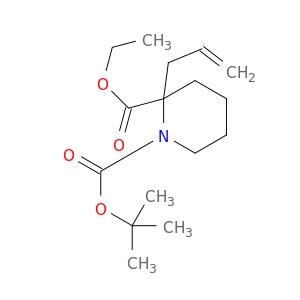 2-Allyl-1-Boc-pipecolic acid ethyl ester