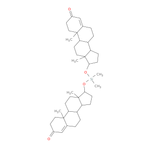 17-[(10,13-dimethyl-3-oxo-1,2,6,7,8,9,11,12,14,15,16,17-dodecahydrocyclopenta[a]phenanthren-17-yl)oxy-dimethyl-silyl]oxy-10,13-dimethyl-1,2,6,7,8,9,11,12,14,15,16,17-dodecahydrocyclopenta[a]phenanthren-3-one