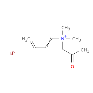 1,3-Butadien-1-aminium, N,N-dimethyl-N-(2-oxopropyl)-, bromide