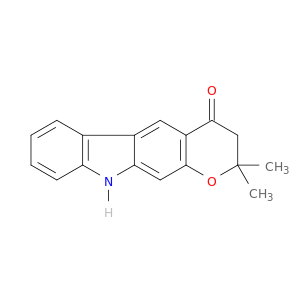 Pyrano[2,3-b]carbazol-4(10H)-one, 2,3-dihydro-2,2-dimethyl-