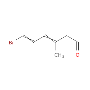 3,5-Hexadienal, 6-bromo-3-methyl-