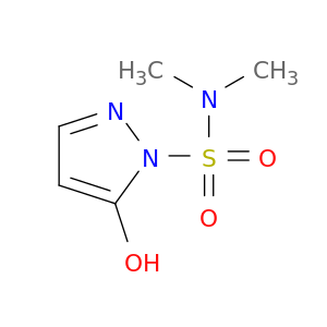 5-hydroxy-N,N-dimethyl-1H-pyrazole-1-sulfonamide