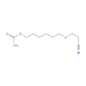 Propanenitrile, 3-[[6-(acetyloxy)hexyl]oxy]-