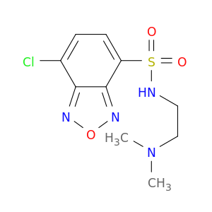 DAABD-CL [=4-[2-(二甲氨基)乙氨基磺酰]-7-氯-2,1,3-苯并恶二唑
