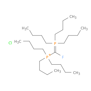 Phosphonium, tributyl[fluoro(tributylphosphoranylidene)methyl]-, chloride