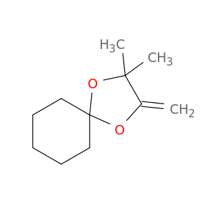 1,4-Dioxaspiro[4.5]decane, 2,2-dimethyl-3-methylene-