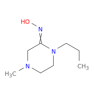 2-Piperazinone,4-methyl-1-propyl-, oxime