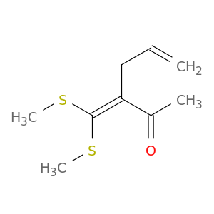 5-Hexen-2-one, 3-[bis(methylthio)methylene]-