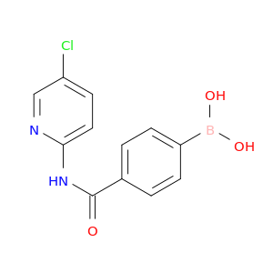 4-(5-氯吡啶-2-基氨基甲酰基)苯基硼酸