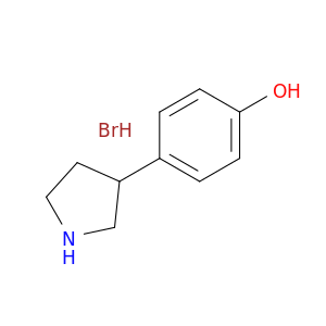 4-(pyrrolidin-3-yl)phenol hydrobromide