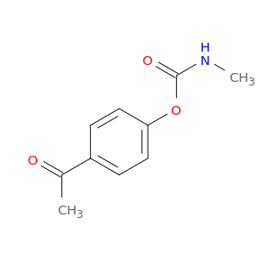 Ethanone,1-[4-[[(methylamino)carbonyl]oxy]phenyl]-