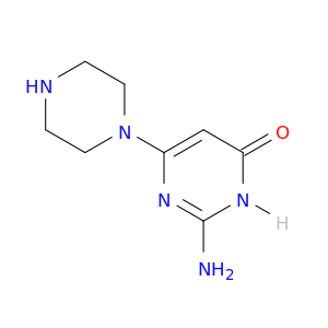 2-Amino-6-(piperazin-1-yl)pyrimidin-4(3H)-one