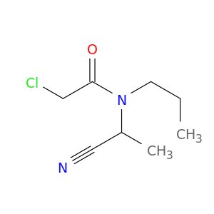 Acetamide, 2-chloro-N-(1-cyanoethyl)-N-propyl-