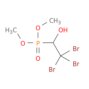 Phosphonic acid,(2,2,2-tribromo-1-hydroxyethyl)-, dimethyl ester (7CI)