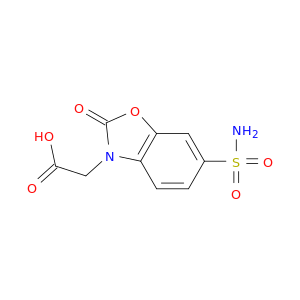 6-(氨基磺酰基)-2-氧代-3(2H)-苯并恶酰胺酸